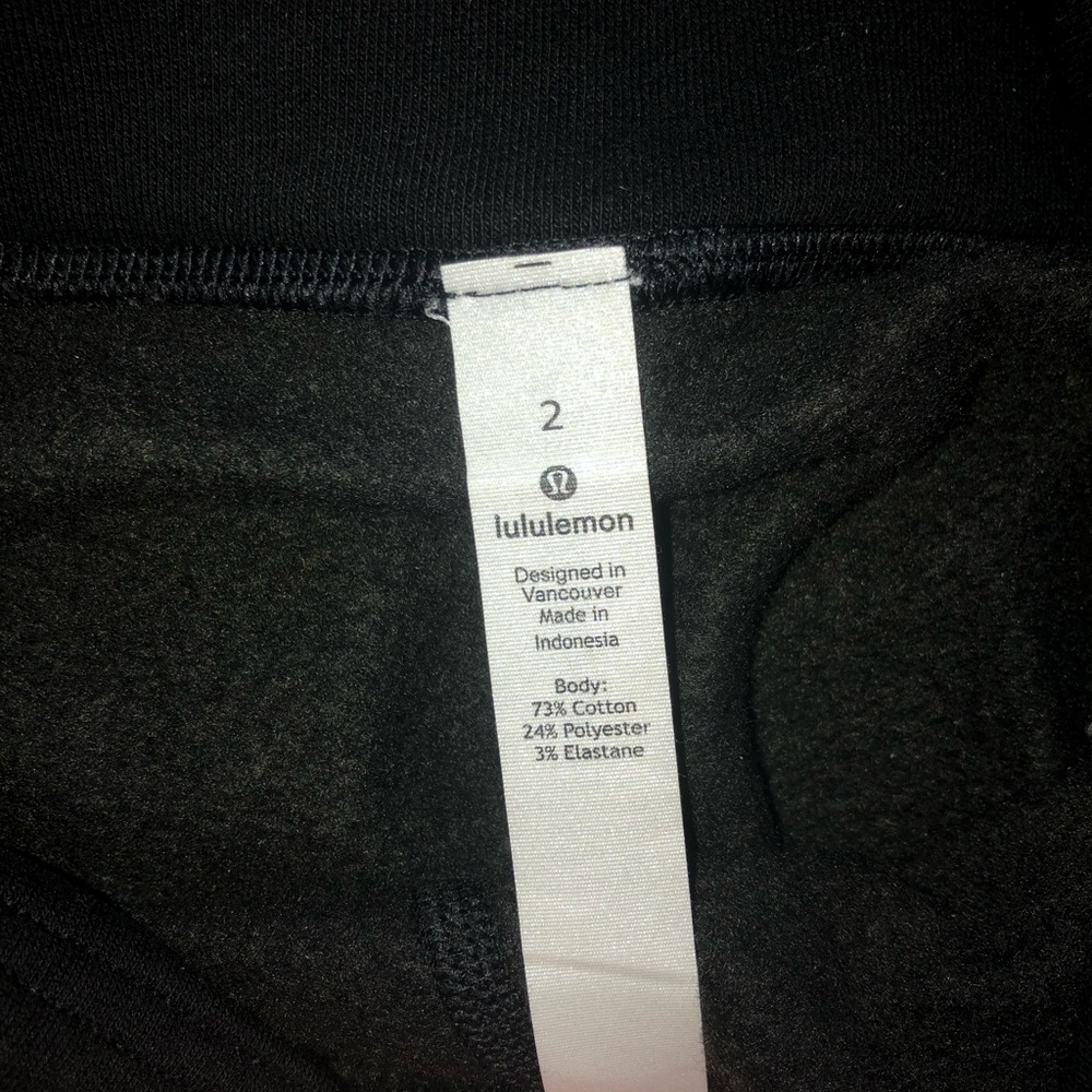 Lululemon Fleece Wunder Under Pant